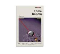 SXNRVM Tame Impala Currents - Decoración moderna de alta definición impresa multiescena para el hogar, pinturas de pared impermeables en salas de estar, dormitorios, oficinas y baños, 40 x 60 cm