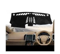 SXNUCD Cubierta salpicadero para Cayenne 958 2011-2017 para GTS para Turbo S Alfombrilla Antideslizante Almohadilla La Cubierta Tablero Parasol Dashmat Proteger Alfombra Capa