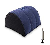 SXOVO Almohada Sexual Sofá Inflable con Bomba Manual Almohada Lumbar Muebles Sexuales para Parejas Mujeres (Hemisferio)