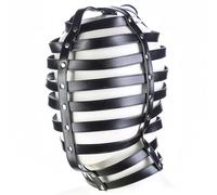 SXOVO Capucha BDSM Mascara de SM Transpirable Mascara Sexy para Esclava Fetiche Cosplay Bondage BDSM Juguetes Eróticos para Pareja Sexuales