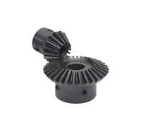 SXPXP 1 Uds. Engranaje cónico 1:2 45# Acero,5 M 15 Dientes 30 diámetro 5/6/8/10/12/15mm Engranaje 90 Grados ángulo de Malla Engranajes(30 Teeth,8mm)