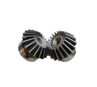 SXPXP 2 uds Engranaje cónico uds1.5M30 Dientes Agujero Interior 10/12/14-18/20/22/24/25mm 45# Acero 90 Grados ángulo de Malla Engranajes(18mm)