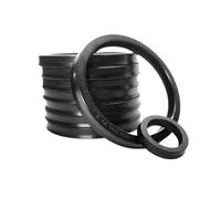 SXPXP Sello de Aceite, Sello hidráulico, Eje Radial Tipo NBR USH ID11.2-275MM, vástago pistón Buna Caucho nitrilo, Labio único(55x65x6(5pcs))