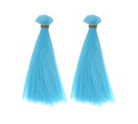 SXRQ 2 piezas de material de atado de moscas de fibra sintética para hacer señuelos, materiales de atado de moscas para diversas técnicas de pesca, serpentinas largas de fibra sintética para pesca
