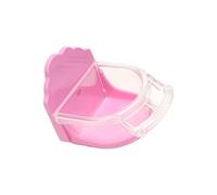 SXRQ Accesorio interactivo de alimentación de pájaros, cuenco de montaje para pinzones, palomas, juegos, gimnasio, jaula de juguete, accesorio para loros