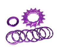 SXRQ Equipo de ciclismo de aleación de aluminio 16T para bicicletas de montaña, ideal para Dirt Jump Street Climb y City Commuting High Bike Gear