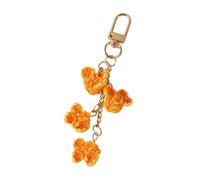 SXRQ Llavero realista de palomitas de maíz con colgante llamativo, accesorio perfecto para viajes y ocio, regalo para amantes de las películas, e, Talla única