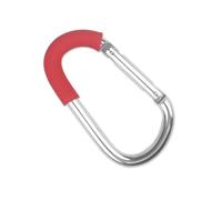 SXRQ Mosquetón de tipo pesado, gancho esencial de bloqueo automático para aficionados al aire libre y buscadores de aventuras, equipo de senderismo