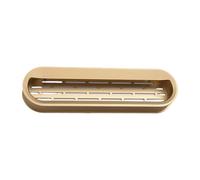 SXRQ Pomo de aleación de aluminio para gabinete, rejilla de ventilación, manija de puerta de armario de cocina, tiradores ocultos para muebles