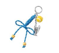 SXRQ Soporte de estilos con raqueta de tenis y diseño de copa para trajes casuales, regalo para amantes del tenis, Blue