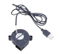 SXRQ Ventilador USB sin escobillas de 50 mm DC5V de refrigeración centrífuga, ventilador USB DC5V sin escobillas para mejorar el ventilador de rodamiento de manga de refrigeración de computadora