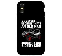 SXS For Grandpa Men Dad Offroad UTV ATV Side by Side Carcasa para iPhone X/XS