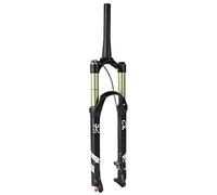 SXSaelciun Horquilla de suspensión Mountain 26, 27,5 y 29 Pulgadas para MTB, con Ajuste de Rebote y Recorrido de 130 mm, Ultraligera, con Capacidad de Carga de 150 kg y amortiguado