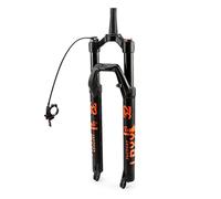 SXSaelciun Horquilla de suspensión neumática MTB de 27,5/29 Pulgadas, Horquilla Delantera para Bicicleta de montaña, Bloqueo Remoto, Tubo cónico de 1 1/2" y 100 mm de Recorrido, FR