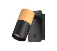 SXSCARKX Aplique de Lectura de mesilla de Noche, Mini lámpara de Metal, Aplique Giratorio Ajustable de 350° + 90°, luminaria GU10, Luces Minimalistas Modernas para Sala de Estar, Imagen (ne