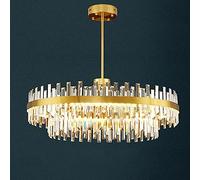 SXSHEYS Lámpara de Cristal de Lujo escandinava, lámparas y faroles de diseño Modernos, combinación atmosférica Simple para Sala de Estar, Comedor, Estudio, Dormitorio, luz, 100 cm