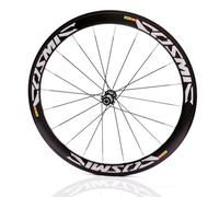 SXSHEYS Par de Ruedas de Bicicleta de Carretera 700c, Frenos de Disco, Eje pasante de 6 Tornillos, buje de 24 Orificios, Profundidad de llanta de 40/50 mm, Ruedas de aleación de Aluminio d