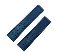 SXSWCH 20 mm 22 mm 24 mm Banda de reloj de cuero congelado genuino para pulsera de etiqueta heuer carrera aquaracer monaco f1, 20mm, A