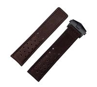 SXSWCH 20 mm 22 mm 24 mm Banda de reloj de cuero congelado genuino para pulsera de etiqueta heuer carrera aquaracer monaco f1, 24mm, A