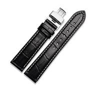 SXSWCH Banda de reloj de cuero genuina con bandas de mariposa Pulsera de coco para hombres Correos 12 13 14 15 16 17 18 19 20 21 22 23 24 MM