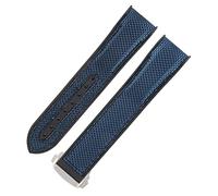 SXSWCH Banda de reloj de goma para omega costando plegamiento de plegamiento hebilla de hebilla de hebilla de nylon luxur nylon stap stap pulsera piezas