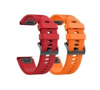SXSWCH Compatible para bandas de relojes de 8x 8x de 26 mm Correa de reloj de silicio para Fenix 5x/Fenix 5x Plus/Fenix 3/Fenix 3 HR para hombres Mujeres