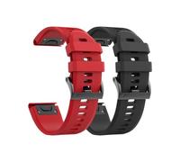 SXSWCH Compatible para bandas de relojes de 8x 8x de 26 mm Correa de reloj de silicio para Fenix 5x/Fenix 5x Plus/Fenix 3/Fenix 3 HR para hombres Mujeres