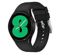SXSWCH Correa de banda de vigilancia de silicona original de 20 mm para Samsung Galaxy Watch 4 40 44 mm/Classic 42 46 mm Pulsera de pulsera de reloj inteligente