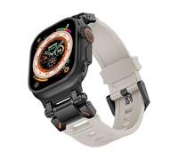 SXSWCH Correa de goma suave para Ultra 2 1 banda 49 mm 45 mm 44 mm 42 mm S10 46 mm Pulsera de goma de lujo para series iwatch 9 8 7 6 SE 5 Accesorios Bandas de reloj