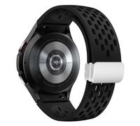 SXSWCH Correa de silicona para Samsung Galaxy Watch 7 6 5 4 40 mm 44 mm 5pro 45 mm Banda 6 clásico 43 mm 47 mm sin espacios para la mano de la pulsera