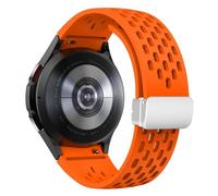 SXSWCH Correa de silicona para Samsung Galaxy Watch 7 6 5 4 40 mm 44 mm 5pro 45 mm Banda 6 clásico 43 mm 47 mm sin espacios para la mano de la pulsera