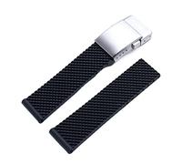 SXSWCH Correa de silicona suave para relojes Breitling, 22 mm, 24 mm, para Navitimer/Avenger/Superocean, 24mm, A