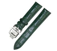 SXSWCH Cuero genuino 19 mm 20 mm 21 mm 22 mm Banda de reloj para Jaeger Lecoultre Master Moonphase Black Blue marrón verde Vada de vajilla