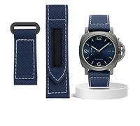SXSWCH Fibra de carbono CHEP CORTE DE CONJUNTO DE NYLON PARA PANERAI LUMINO PAM01118 01661 Pulsera de banda de vigilancia impermeable de 24 mm azul negro
