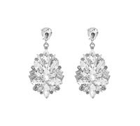 SXSWCH Gran Diario infructuoso Pendientes de caída para Mujeres para Mujeres chandillas lágrimas lágrimas de Cristal lágrimas Brillantes