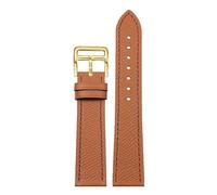SXSWCH La correa de reloj de cuero genuina del reloj es adecuada para 18/20/22 mm, cómoda y cómoda brazalete de vaca suave.