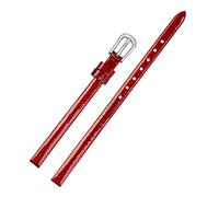 SXSWCH Mini banda de relojes Pulsera de cuero genuino de 6 mm Womens Fashion Band Store (color: 26 mm, tamaño: 6 mm)
