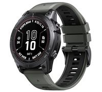 SXSWCH Para la banda Fenix8 de 22 mm de ancho Fenix 6 Correa para Fenix 5/Fenix 7/Fenix 5 Plus/Fenix 6 Pro Soft Silicone Watch Band