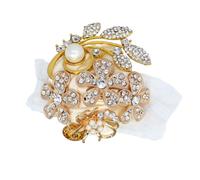 SXSWCH Pearl Rose Rose Corsage Leche Muñeco amarillo Renúdito Novia Bridipera Flor de muñeca Pulsera artificial Corsage Boda
