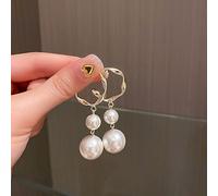SXSWCH Pendientes de Perlas Coloridos para Pendientes de Mujeres Regalo de cumpleaños de Joyas