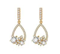 SXSWCH Pendientes Joyas Joyas de Piedra en Forma de en Forma de Hembra Elegante pequeña y Exquisita Fiesta de graduación de Banquetes para Mujeres aretes