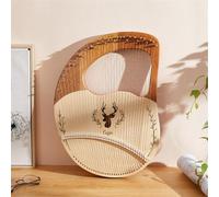 SXTYYH 16,19,21,27,23 Tonos Arpa De Lira Instrumento Musical Portátil Lyre Harp Múltiples Patrones Cuerpo De Caoba Cuerda De Metal for Principiantes Adulto Niños Amantes De La Música(32-string box sty