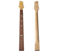 SXTYYH 4 Cuerdas Mano Derecha 22 Trastes Mástil De Guitarra Arce Canadiense Diapasón De Palisandro Diy Mástil Jazz Bass Universal Guitarra Recambio for Mástil Guitarra Eléctrica