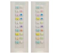 SXTYYH Acupuncture Semillas De Oreja for Un Cuidado Holístico Incluye Semillas Auriculares De Acero Inoxidable for Desintoxicación, Masaje De Oídos Acupuntura Semillas Prensa Orejas(40PCS)