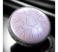 SXTYYH Aleación Tambor De Lengua De Acero 12 Nota 13 Pulgadas Tambor Handpan Set Instrumento De Percusión Con Bolsa Mazas for Concierto, Meditación, Yoga(C)