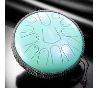 SXTYYH Aleación Tambor De Lengua De Acero 12 Nota 13 Pulgadas Tambor Handpan Set Instrumento De Percusión con Bolsa Mazas for Concierto, Meditación, Yoga(H)