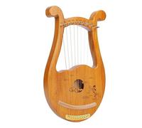 SXTYYH Arpa De Lira 10,15,19 Cuerdas Caoba Lyre Harp Fácil De Aprender Portátil Cuerpo De Caoba Instrumento Musical for Principiantes, Niños Y Adultos(10-tone box-Chang'e)