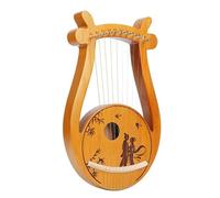 SXTYYH Arpa De Lira 10,15,19 Cuerdas Caoba Lyre Harp Fácil De Aprender Portátil Cuerpo De Caoba Instrumento Musical for Principiantes, Niños Y Adultos(10-Tone Box-Lover)