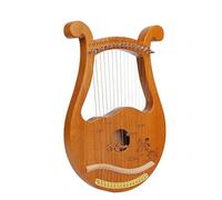 SXTYYH Arpa De Lira 10,15,19 Cuerdas Caoba Lyre Harp Fácil De Aprender Portátil Cuerpo De Caoba Instrumento Musical for Principiantes, Niños Y Adultos(16-tone box-Chang'e A)