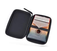 SXTYYH Kalimba 17 Teclas Piano De Pulgar Con Cuerpo De Caoba Estuche Portátil, Instrucción De Estudio, Y Martillo Afinador Profesional Piano De Dedos Regalo(17-tone with bag)